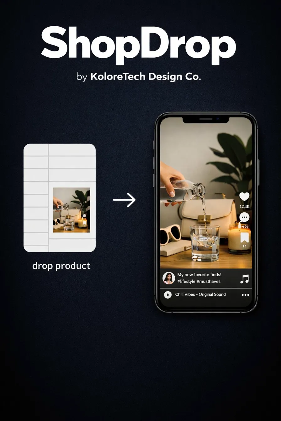 ShopDrop — AI TikTok Shop video generator